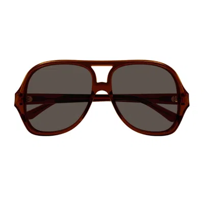 Chloé Ch0289s Salomé – Linea Sunglasses In Brown