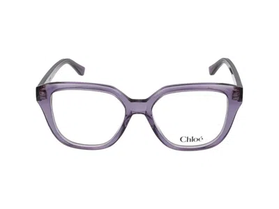 Chloé 太阳镜  Ch0293 O 004 Violet 紫罗兰 Transpa /17/140 In Purple