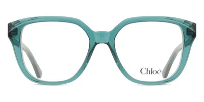 Chloé Ch0293o Women's Glasses, Green, Size 53