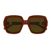 Chloé Eyewear Square Frame Sunglasses In Brown