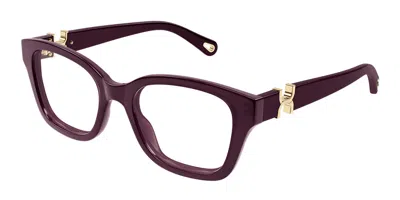 Chloé Ch0305o Women's Glasses, Purple, Size 51