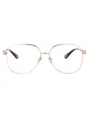 Chloé Ch0307o Glasses In Gold-gold-transparent