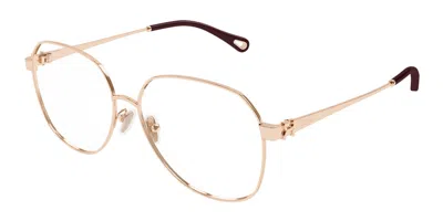 Chloé Ch0307o Women's Glasses, Gold, Size 58