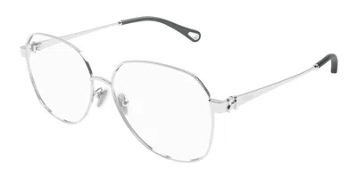 Chloé Ch0307o Women's Glasses, Silver, Size 58
