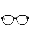 Chloé Ch0312o Glasses In Black-black-transparent