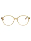 Chloé Ch0312o Glasses In Orange-orange-transparent