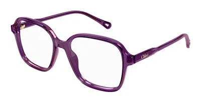 Chloé Ch0313o Women's Glasses, Burgundy, Size 54