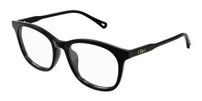 Chloé Ch0314oa Asian Fit Women's Glasses, Black, Size 54