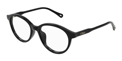 Chloé Ch0316oa Asian Fit Women's Glasses, Black, Size 52