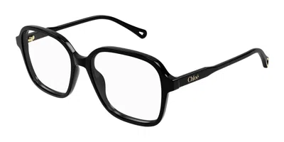 Chloé Ch0317oa Asian Fit Women's Glasses, Black, Size 54