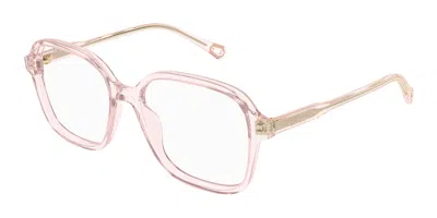 Chloé Ch0317oa Asian Fit Women's Glasses, Pink, Size 54