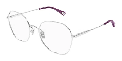 Chloé Ch0320o Women's Glasses, Silver, Size 55