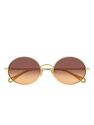 CHLOÉ CH0326S ROUND FRAME SUNGLASSES