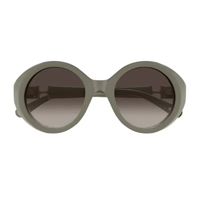 CHLOÉ CHLOÉ CH0332S MARCIE- LINEA CHLOÉ 004 GREEN GREY SUNGLASSES