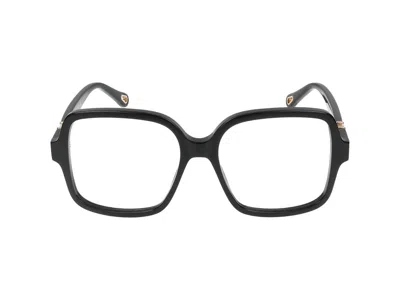 Chloé 太阳镜  Ch0335 O 001 黑色 黑色 透明 /16/140 In Black