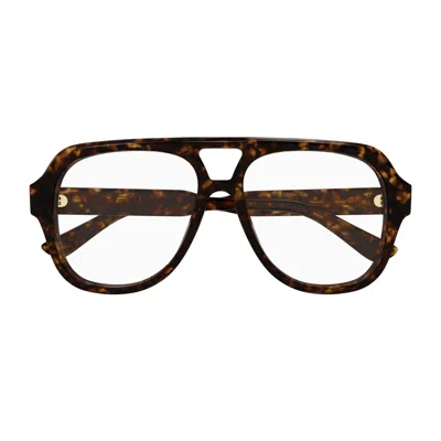 Chloé Ch0339o Linea  002 Dark Havana Glasses In Brown