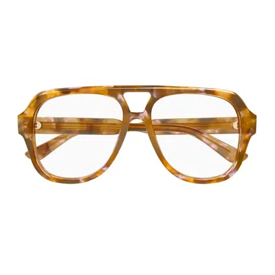 Chloé Ch0339o Linea  004 Light Havana Glasses In Brown