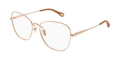 Chloé Ch0344o 002 Occhiali Da Vista Rossi Per Donna (solo Montatura) In Red