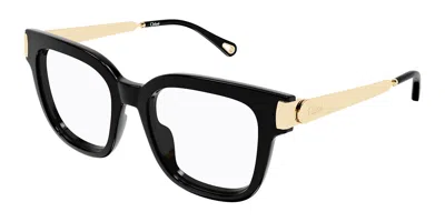 Chloé Ch0353o 001 Women's Glasses Black Size 52 - Free Lenses - Blue Light Block Available