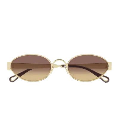 Chloé Ch0355 S Sunglasses In Brown