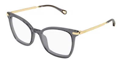 Chloé Ch0360o 001 Women's Glasses Clear Size 53 - Free Lenses - Blue Light Block Available In Pink