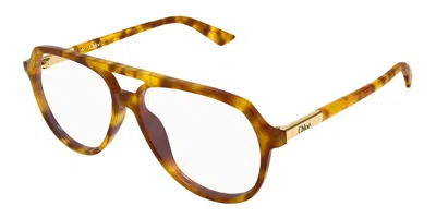 Chloé Ch0366o 003 Occhiali Da Vista Tartarugatishell Per Donna (solo Montatura) In Brown