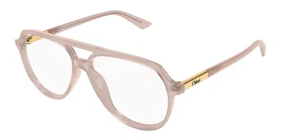 Chloé Ch0366o 004 Women's Glasses Brown Size 57 - Free Lenses - Blue Light Block Available