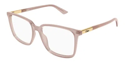Chloé Ch0369o 004 Women's Glasses Brown Size 55 - Free Lenses - Blue Light Block Available In Neutral
