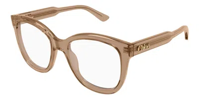 Chloé Ch0378o 005 Women's Glasses Brown Size 54 - Free Lenses - Blue Light Block Available