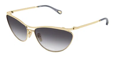 Chloé Ch0386s 002 Women's Sunglasses Gold Size 62