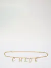 Chloé Chain Belt With Letters In Pattern