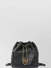 Chloé Chain Detail Backpack Adjustable Straps In Black