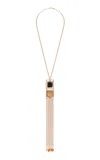 Chloé Chain-fringed Gold-tone Pendant Necklace