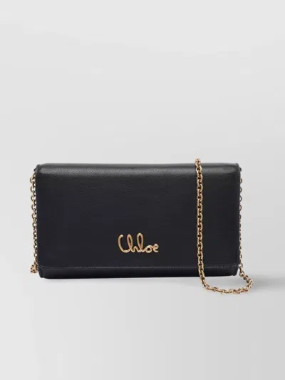 Chloé Chain Strap Rectangular Shape Removable
