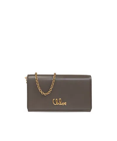 CHLOÉ CHLOÉ ICONIC FLAP WALLET