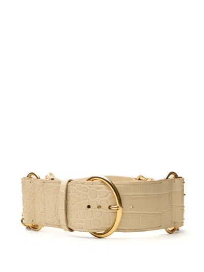 Chloé Chain-detail Belt In Gold