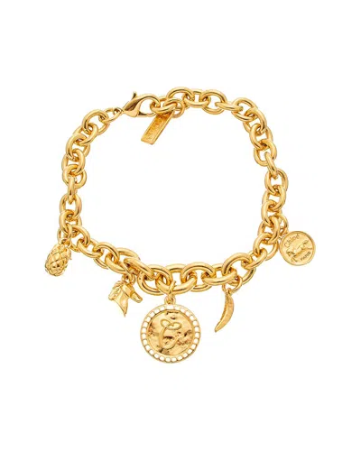 Chloé Logo Bracelet In Yellow