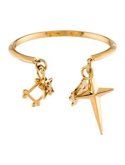 Pre-owned Chloé Charm Cuff Bangle, 6" In Multi