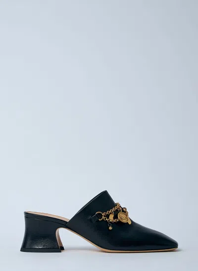 Chloé Charm Heeled Mules
