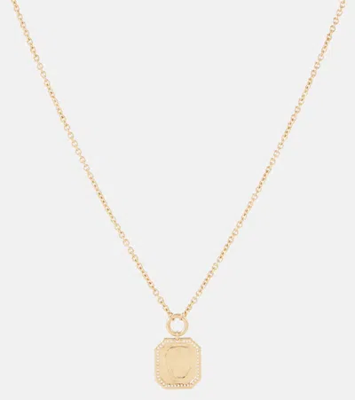 Chloé Charm Necklace In Gold