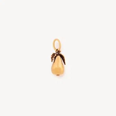 Chloé Charm Poire En Laiton In Brown