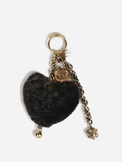 CHLOÉ CHLOÉ CHARM SYMBOLS HEART SHEARLING