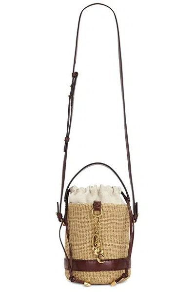 Chloé Charms Bucket Bag In White