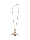Chloé Necklace With Horse Head Pendant In Gold