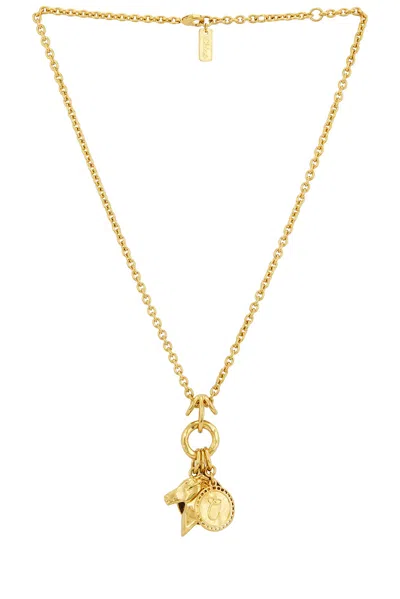 Chloé Charms Necklace In Gold