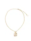 Chloé Victorian Bottle Pendant Necklace In Gold