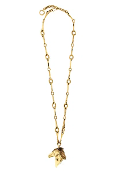 Chloé Charms Necklace In Gold