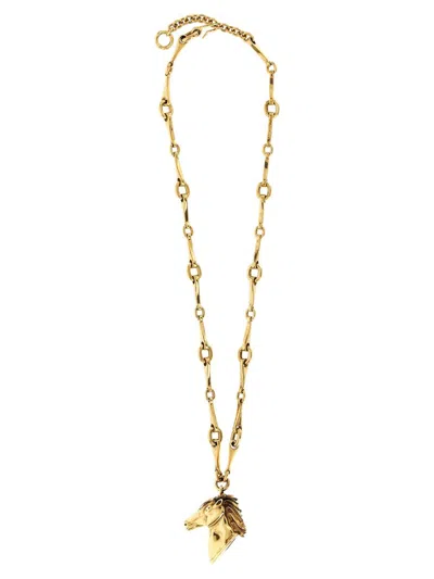 Chloé Charms Necklace In Gold