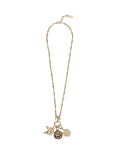 Chloé Charms" Necklace Gold-plated Brass