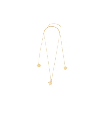Chloé Charms Necklace In Yellow